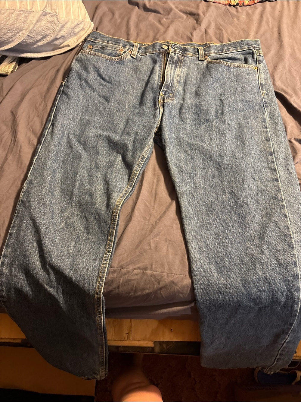 Levi's Light Blue Straight Leg Men's Jeans